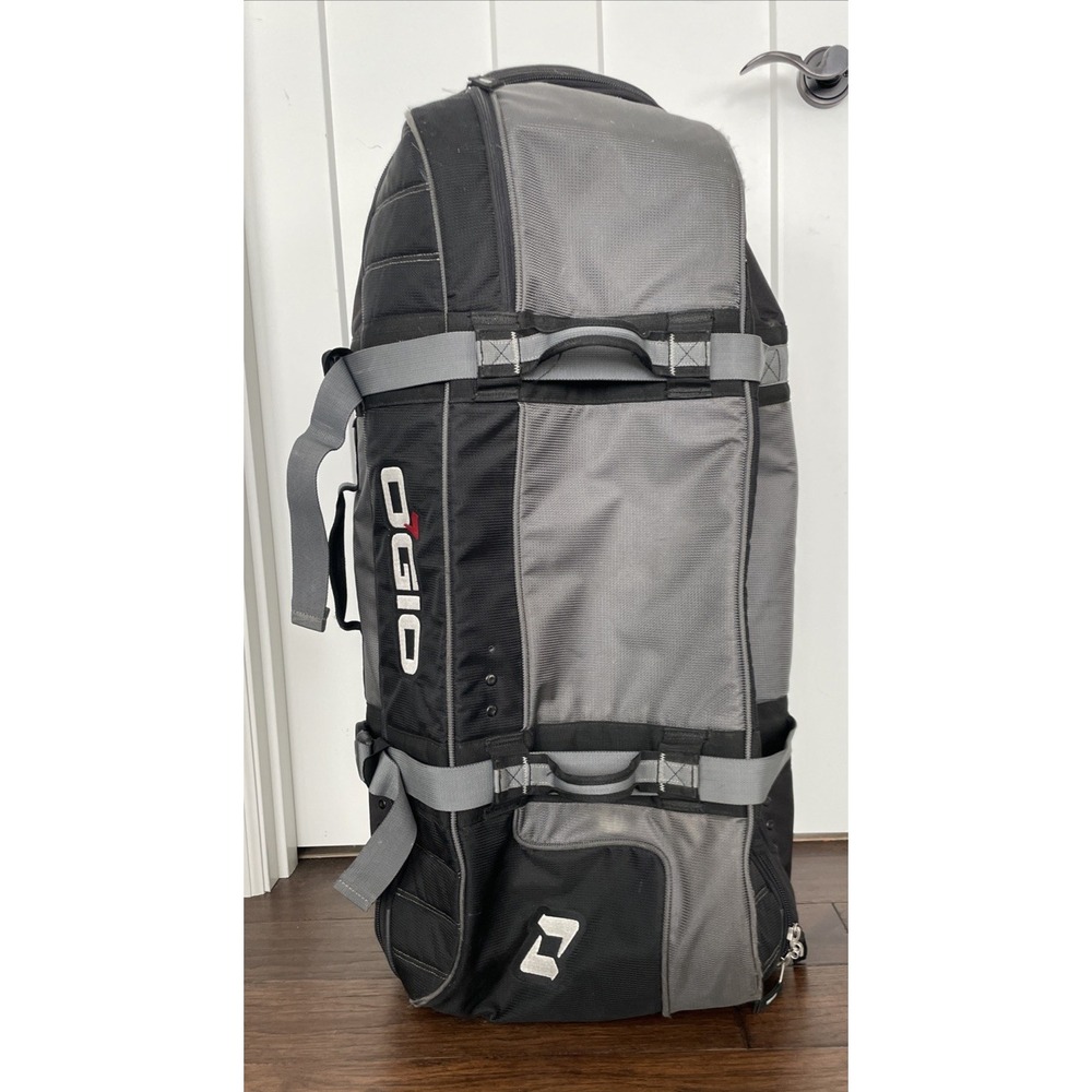 Ogio Rig 9800 Wheeled Gear Bag Roller Luggage Black Power Sports Travel Pack